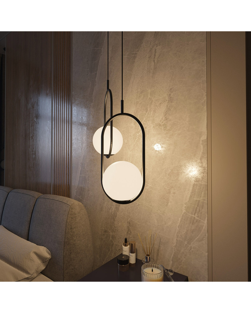 Люстра MJ-Light 16011 Hoop E27 7W Фото 0 Люстра MJ-Light 16011 Hoop E27 7W ціна