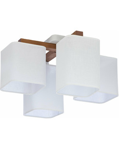 Люстра TK Lighting 4163 Tora white цена