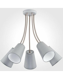 Люстра припотолочная TK Lighting 2101 Wire Gray цена