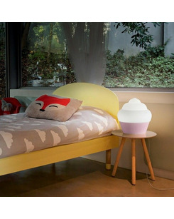 Настольная лампа Ideal Lux 248479 Cupcake TL1 Small Bianco  купить