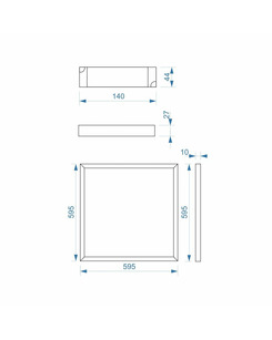 Світлодіодна панель Kanlux 30221 BAREV N LED 36W-NW  купити