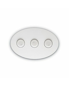Стельовий світильник Ideal Lux Logos Pl3 Bianco 175768  купити