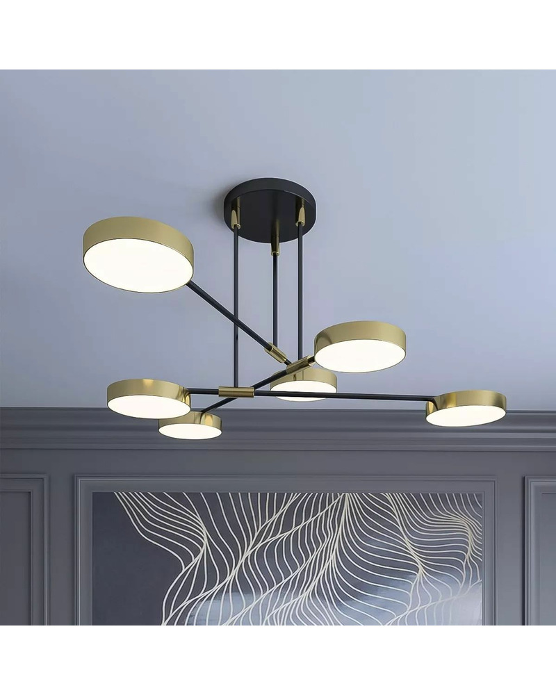 Стельовий світильник MJ-Light 10017 Noa 6 Фото 0 Стельовий світильник MJ-Light 10017 Noa 6 ціна