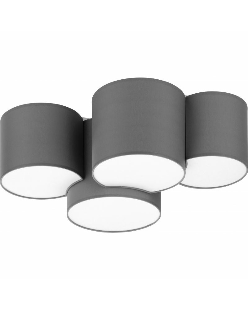 Стельовий світильник TK lighting 4393 Mona gray Фото 0 Стельовий світильник TK lighting 4393 Mona gray ціна