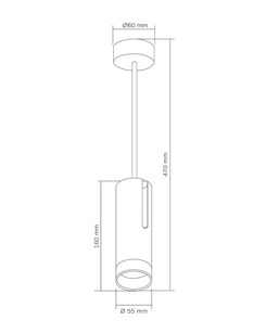 Спот Goldlux 326089 Porto GU10 1x10W IP20 BK  відгуки