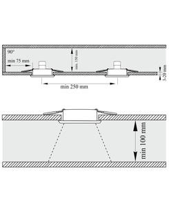 Точковий світильник Goldlux 315489 Kolding GU5.3 1x8W IP20 WH  характеристики