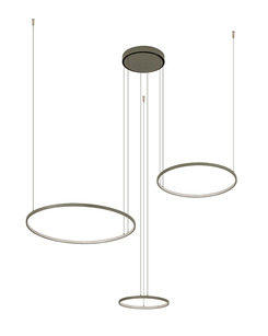 Підвісний світильник Nowodvorski 11398 Circolo Led 3x45W 3000K 1600Lm IP20 Silk Olive