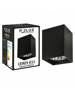 Точковий світильник Goldlux 307224 Ceres E27 1x60W IP20 BK ціна