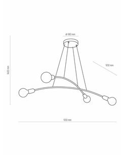 Люстра TK lighting 2727 Helix gold  описание