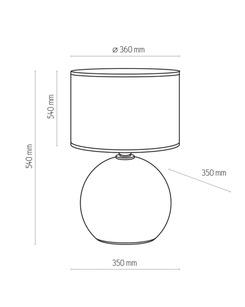 Настільна лампа TK Lighting 5081 Palla  опис