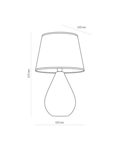 Настільна лампа TK Lighting 5453 Lacrima  відгуки