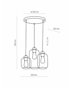 Підвісний світильник TK lighting 3185 Marco  опис