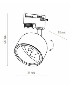 Трековый светильник TK lighting 4493 Tracer  описание
