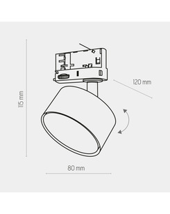 Трековый светильник TK Lighting 6062 Tracer GX53 15W 3L  описание