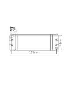 Блок питания Nowodvorski 11301 DC Power Supply 48v 150w IP20 Wh