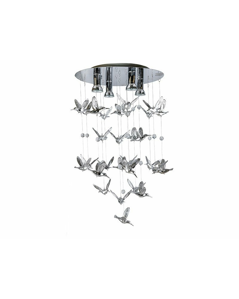 Люстра Azzardo Birds AZ2449 (MB-9090) Фото 0 Люстра Azzardo Birds AZ2449 (MB-9090) цена
