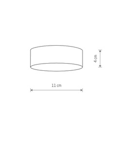 Потолочный светильник Nowodvorski 310411 Lid Round Led 1x15W 4000K 1300Lm IP20 Wh  характеристики