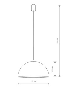 Люстра Nowodvorski 34840 Hemisphere S E27 1x60W IP20 Bl