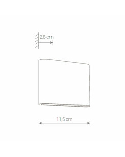 Светильник уличный Nowodvorski 36775 Semi LED 1x7W 3000K 242Lm IP54 Gr  купить