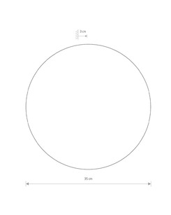 Светильник Nowodvorski 37640 Ring LED 1x12W 3000K 640Lm IP20 Wh