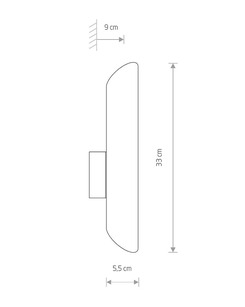 Бра Nowodvorski 37994 Eye wall GU10 2x10W IP20 Bl  купить