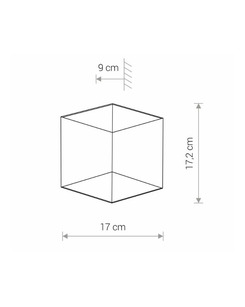 Светильник уличный Nowodvorski 38143 Triangles LED 2x5W 3000K 800Lm IP54 Wh  купить