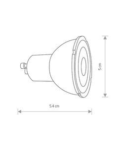 Лампа Nowodvorski 38347 Reflector gu10 GU10 1x7W 4000K 570Lm IP20 Bl  отзывы