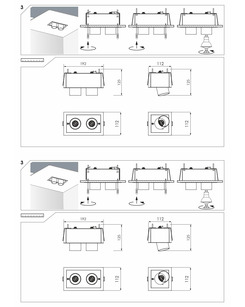 Точечный светильник Nowodvorski 38938 Eye mod GU10 2x35W IP20 Wh  характеристики