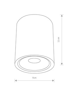 Светильник уличный Nowodvorski 39108 Edesa LED 1x6W 3000K 460Lm IP54 Wh  характеристики