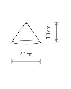 Плафон Nowodvorski Cameleon 11503 Zenith S GU10 1x10W IP20 Терракотовый  описание