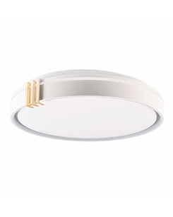 Люстра с пультом светодиодная, потолочный светильник Goldlux 328854 Arletta 50 Led 1x48W 3000K-6000K 8000Lm IP44 Серый цена