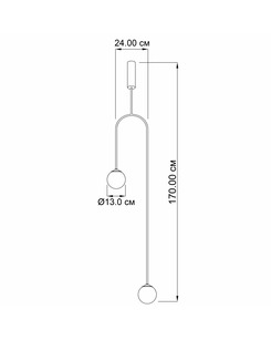 Подвесной светильник, люстра Imperium Light 349224.05.23 Leister E14 2x40W IP20 Черный  отзывы