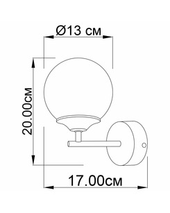 Бра, настенный светильник Imperium Light 140120.12.69 Frost E14 1x40W IP20 Золотой