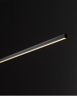 Подвесной светильник, люстра Nowodvorski 310364 Bar LED 1x30W 3000K 1000Lm IP20 Черный  купить