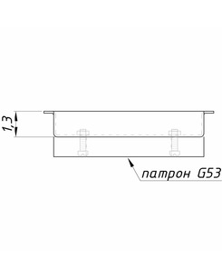 Точечный светильник для потолка Грильято Imperium Light 722186.01.01 Griliato GX53 1x60W IP20 Белый  описание