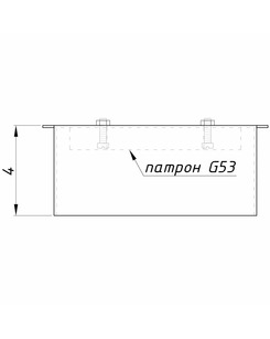 Точечный светильник для потолка Грильято Imperium Light 723110.01.01 Griliato GX53 1x60W IP20 Белый  купить