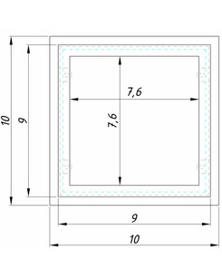 Точечный светильник для потолка Грильято Imperium Light 724110.01.91 Griliato Led 1x10.5W 3000K IP20 Белый  характеристики