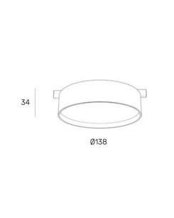 Магнітний трековий світильник Zonda Lighting Z1022-18.OP.30.BK Punk Led 1x18W 3000K 940Lm IP20 Чорний