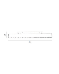 Магнитный трековый светильник Zonda Lighting Z2981-18.24.30.BK Dotty Led 1x18W 3000K 1440Lm IP20 Черный