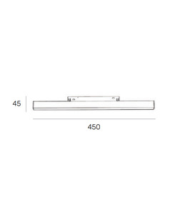 Магнітний трековий світильник Zonda Lighting Z2992-15.OP.30.BK.D Row Led 1x15W 3000K 1200Lm IP20 Чорний