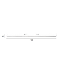 Магнітний трековий світильник Zonda Lighting Z2992-30.OP.30.BK.D Row Led 1x30W 3000K 2400Lm IP20 Чорний