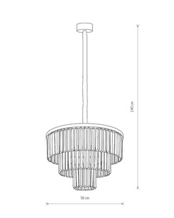 Люстра Nowodvorski 37617 Cristal E14 9x40W IP20 Хром  отзывы