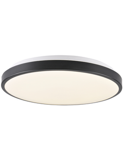 Світильник стельовий Goldlux 314925 Kern Led 1x24W 4000K 2500Lm IP20 BK  опис