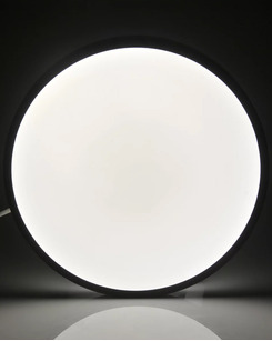 Світильник стельовий Goldlux 314925 Kern Led 1x24W 4000K 2500Lm IP20 BK  відгуки