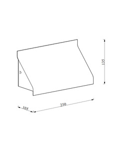 Вуличний світильник Nordlux 2418171003 Tadas E14 1x12W IP54 Bk  характеристики