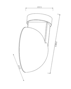 Вуличний світильник Nordlux 2418211003 Clarso E27 1x10W IP44 Bk  характеристики