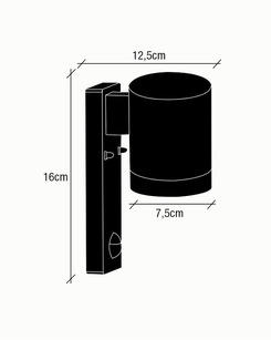 Вуличний світильник з датчиком руху Nordlux 21509103 Tin Maxi Sensor  відгуки