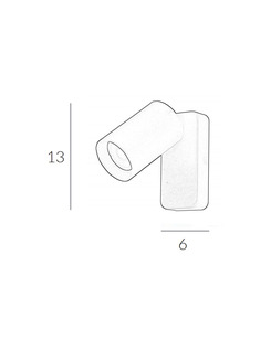 Бра, настенный светильник Italux WL-23436-1-WH Nesto GU10 1x10W IP20 Wh  отзывы