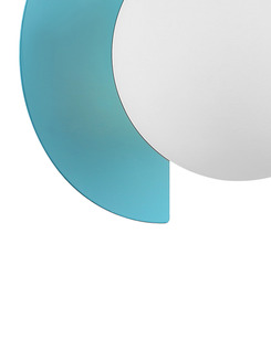 Бра, настінний світильник Italux WL-37482-BLU Nauti G9 1x25W IP20 Blue  купити