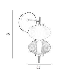 Бра, настінний світильник Italux WL-84938-2-BK Testa Led 2x8W 3000K 480Lm IP20 Bk  опис